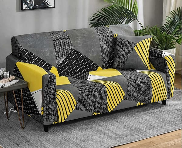 Elastisk sofatrekk, sklisikkert Jacquard elastisk sofatrekk for 1-seters sofa
