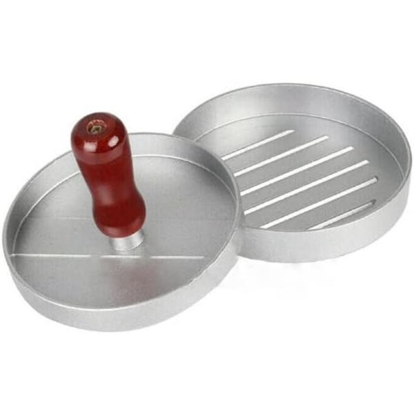 Burgerpresse, Non-stick Hamburger Bøf Maker - Burgerpresse og Bøfpresse Sæt - Perfekt Formede Bøffer Grillpresse