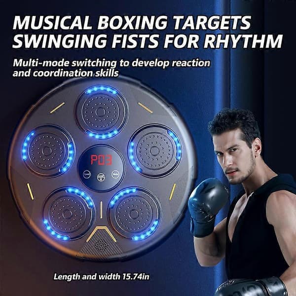 Musikboxningsmaskin, Bluetooth Boxningsmaskin Väggmonterad