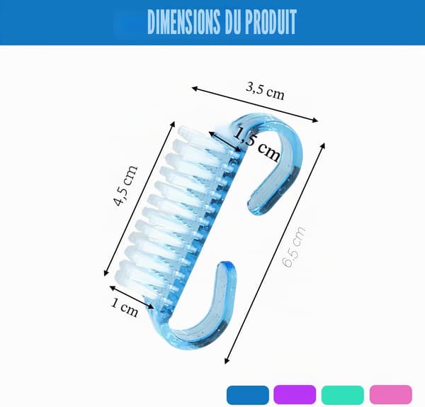 24-delars nagelborstset, handrengöringsborste