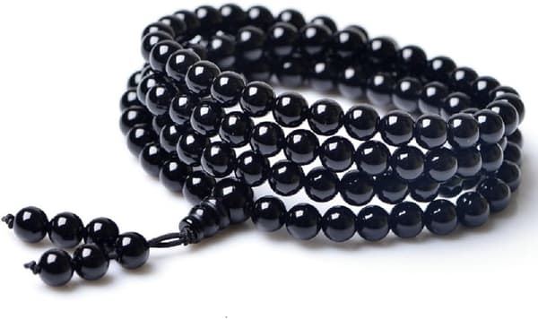 108 Mala Pärlor Halvädelstenar Pärlarmband Halsband