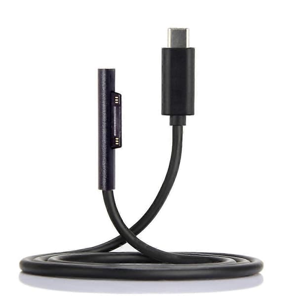 USB 3.1 Typ C USB-C DC 12-15V till Surface Pro3 Pro4 Pro5 Pro6 Book Laddningskabel