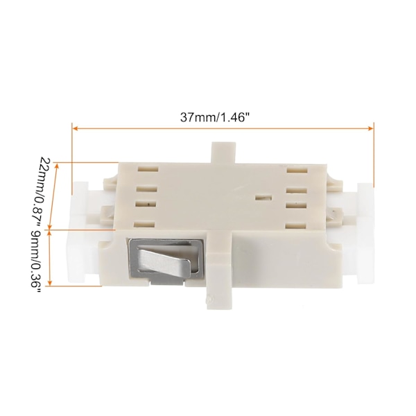 Lc - Lc/Upc Kuituoptinen Kytkin, Multimode Duplex -sovitin, Lc-Lc/Upc, Internet-verkkoliittimelle, 6 kpl