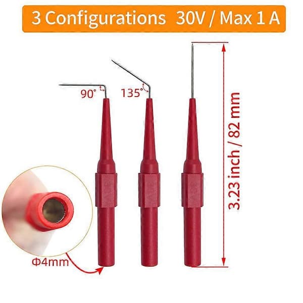 22 stk. Back Probe Kit | 15 stk. 30V Back Probe Pin