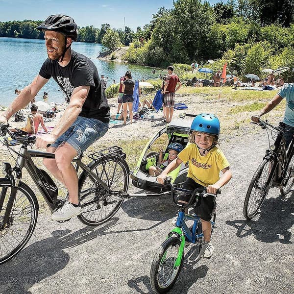 Kobling til tilslutning af cykelanhænger cykeladapter tilbehør