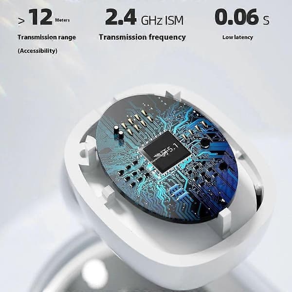 Typ B DUDAO U17s TWS Bluetooth Hörlurar Mini In-Ear Brusreducering Trådlöst Musikheadset