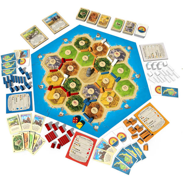 Catan Studios | Catan | Brädspel | Ålder 10+ | 3-4 Spelare | 60 Minuters Spelstid