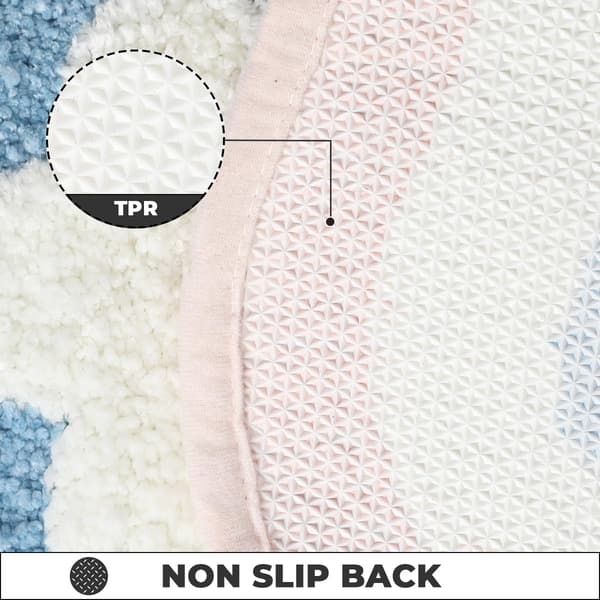 Badeværelsesmåtte Antislip Bademåtte Ekstra Absorberende og Blød Mikrofiber Badetæppe til Døren, Badeværelset og Soveværelset