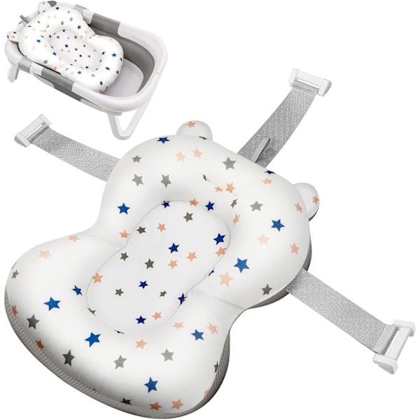 Babybadkudde Badkarskudde, Babybadmatta Kudde Nyfödd Spädbarn Duschbadkar Stödsitsdynor, Halkfri Babybadkudde