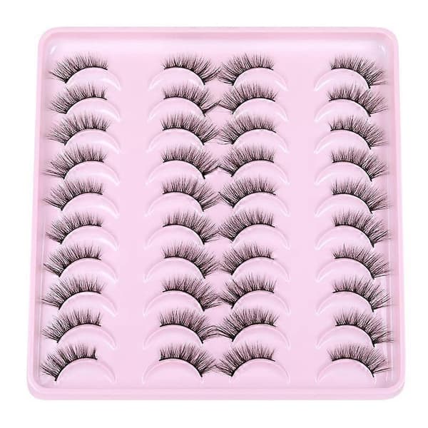 Løse Øyevipper Mink Øyevipper Fluffy 3D Faux Mink Katteøye Vipper