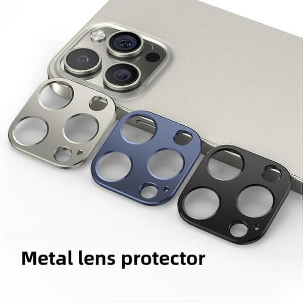 KALEBOL KLB-LPC005 Hul Objektivbeskytter i Aluminiumlegering til iPhone 14 Pro/14 Pro Max