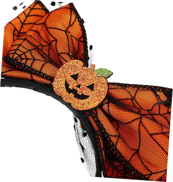 Slør Hårbånd, Halloween Hårspenne, Halloween Hodeplagg, Hårpynt, Gresskar, Jack o' Lantern