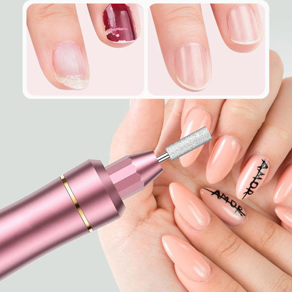 30 st Nailborr-diamant Professionella Nailborr-bitar Ta bort Gel Akryl Nagelband Tungstenkarbid Nailborr-bitar Set 1