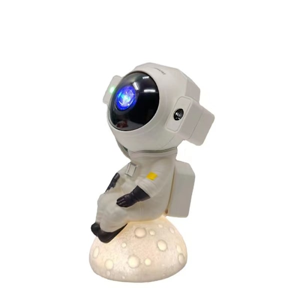 Astronaut Galaxy Projektor, Natlampe Projektor Stjerneprojektor med Højttaler/Nebula Justering/Timer/Afspil Musik (med Bluetooth)