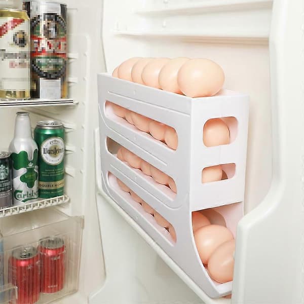 Æggeholder til køleskab Æggedispenser til køleskab 4 lag