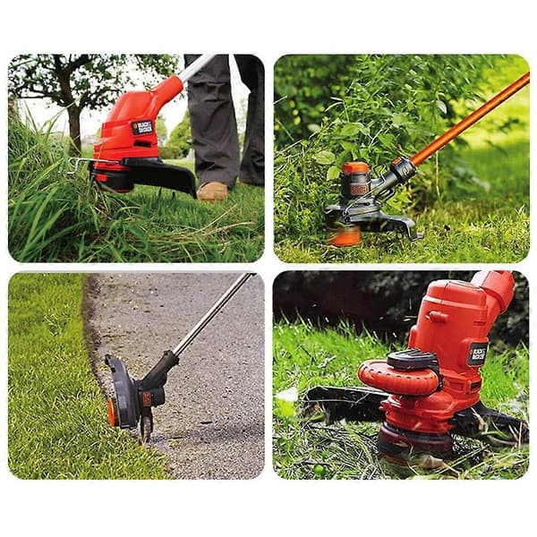 6 stk. A6486 ABS-spole for Black &amp; Decker gressklipper nylontrådtrimmerhode