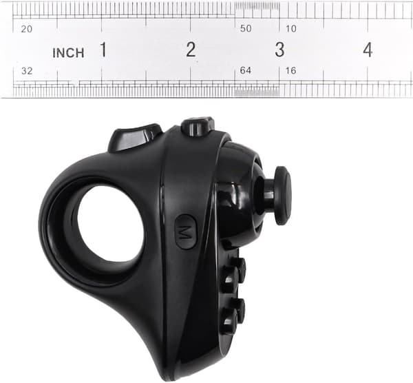 Bluetooth VR-controller, trådløs gamepad, ringfjernbetjening, kompatibel med mobiltelefoner og videospil.
