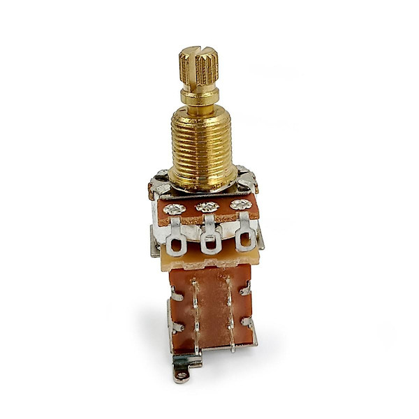 1st Guitar Push/Push Potentiometer Kort Axel Push Push Potentiometer Elektrisk Gitarr Pot A500k F