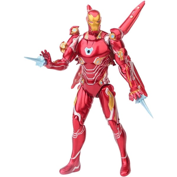 Miotlsy Iron Man - 17 cm Iron Man Figure, Avengers Marvel Legends Figur Iron Man