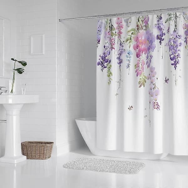 Dusjforheng, Vanntett Polyester Stoff Badeforheng