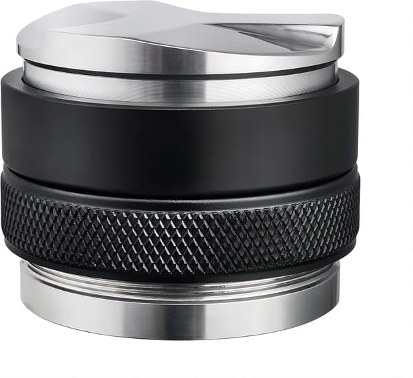 Kaffedispenser och Tamper, Kaffedispenser och Tamper 2-i-1 för Portafilter, Espresso Dispenser Verktyg (53mm)