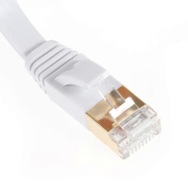 3m CAT-7 10 Gigabit RJ45 Ethernet Netværkskabel Fladt Kabel Patch Kabel