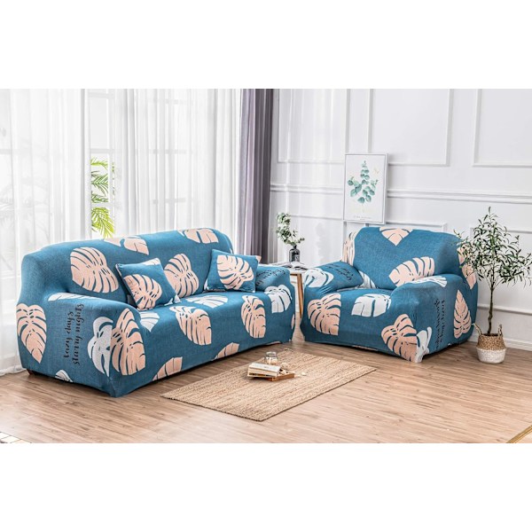 Sofabetræk 1 Personers Sofa Betræk Printet Strækbart Sofabetræk Polyester Spandex Møbelbeskyttelsesbetræk