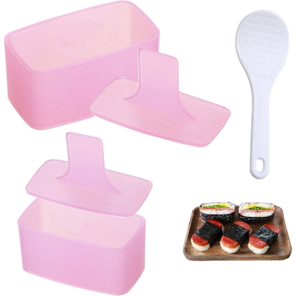 Sushi Maker Press, 2 Pack Rice Ball Mold Rectangle Thousand Layer Sushi Maker Mold