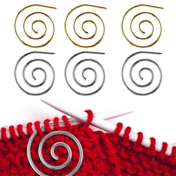 Spiral Kabelstickningsnål, Kabelstickor för Stickning