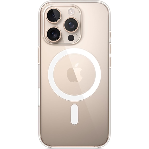 Applen kirkas suojakuori MagSafella iPhone 16 Prolle