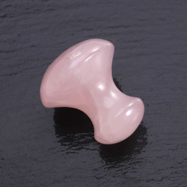 Gua Sha -hierontatyökalu - Sienimuotoinen kristalli kvartsi Guasha -kivi Gua Sha -raapimishierontatyökalu