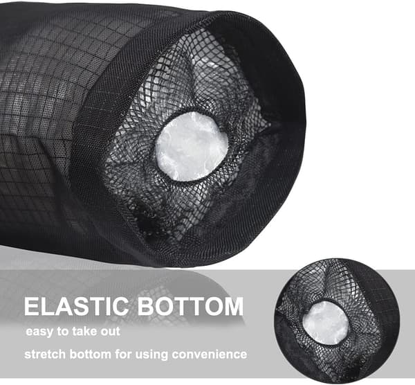 Plastposeholder, Mesh Handleposeholder Hengende Oppbevaringsdispensere