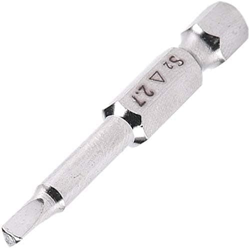 5-pack Magnetiska Skruvmejselbits Set S2 Stål 1,8mm, 2mm, 2,3mm, 2,7mm, 3mm, 6,35mm Hex Skaft