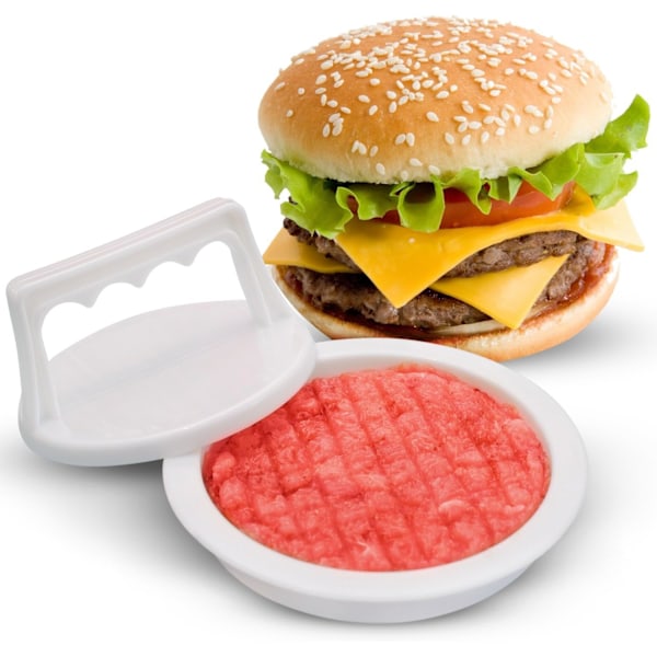 Burger Press Hamburgerform - Perfekta Burgerformar som Lättsläppt Hamburgerpress för Grilltillbehörsset