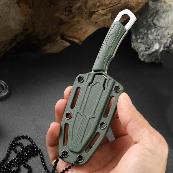 Fast Lomme Mini Bærbar Multifunktionel Skæreværktøj med Kæde til Have, Camping, Vandreture og Bushcraft