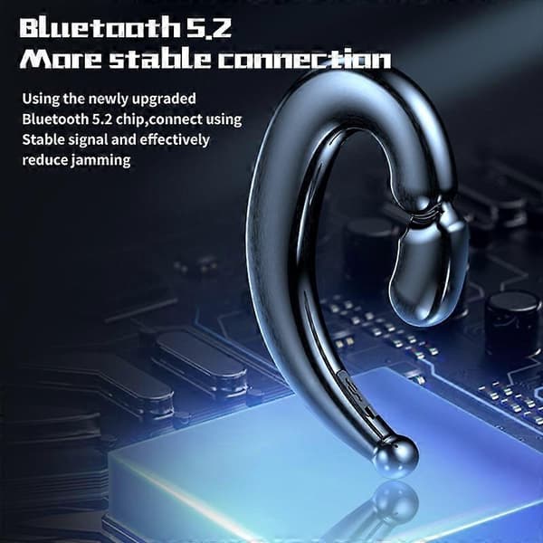 Typ B M520 Benledningshörlurar TWS Bluetooth Öronkrok Hörlurar Trådlöst Stereoljud Headset