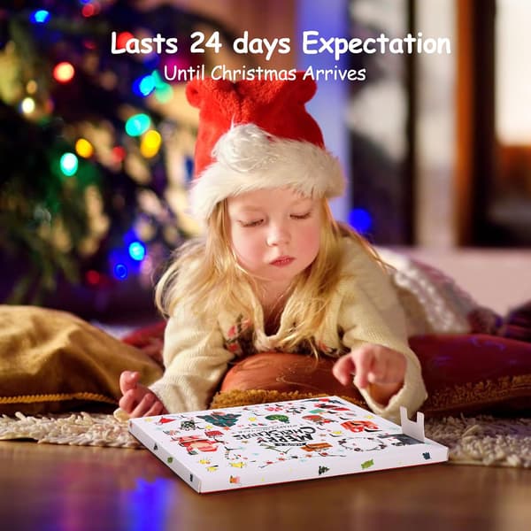 Adventskalender 24 Dage Jule Regressiv Jule Charms Bead Sæt til Drenge Piger Kvinder style 1