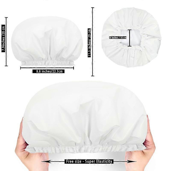 Brusehætter til kvinder, Terry Cloth foret EVA ydre elastisk genanvendelig