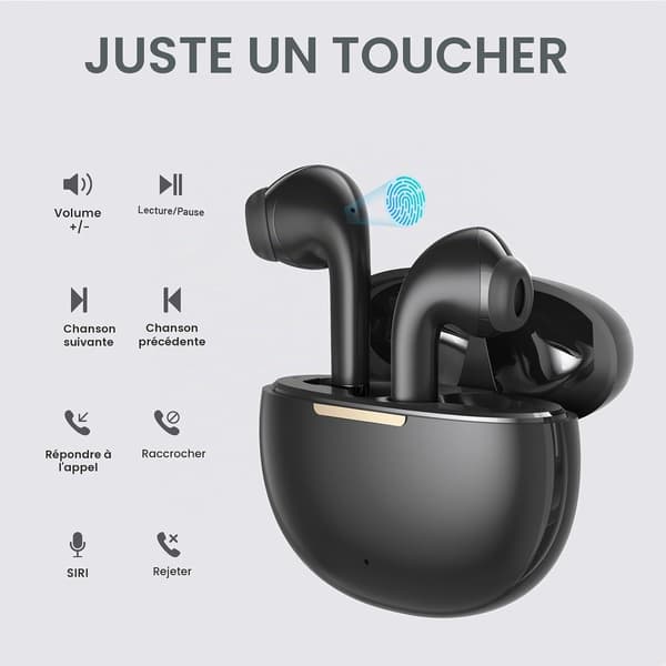 Langattomat Bluetooth-nappikuulokkeet Samsungille, Mini In-Ear-kuulokkeet