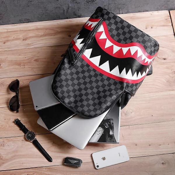 3D-tulostettu reppu, haikuvio, (Hai)