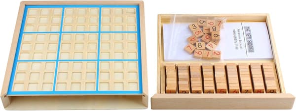 Puiset numeropalapelit Sudoku-lautapelit - Sininen