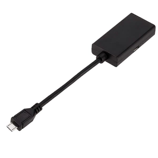 Micro USB hann til HDMI hunn MHL adapterkabel for LG HTC Sony Samsung etc.