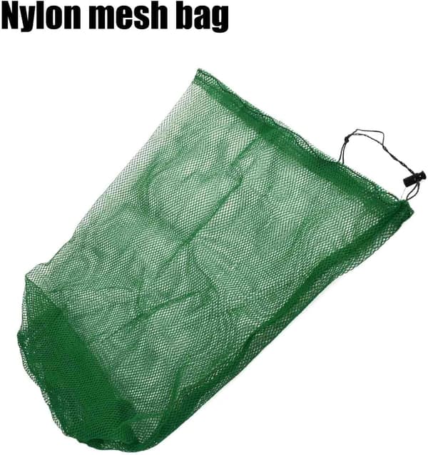 Sammenleggbart hovenett, 1 m langt, 60 cm bredt, nylonnett, sammenleggbart, grønt