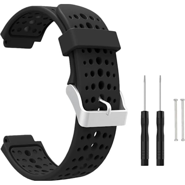 Erstatningsrem for Garmin Approach S20/S5/S6, Klokkerem Sportsbånd for Garmin Forerunner 220/230/630/620/235 xt/735xt