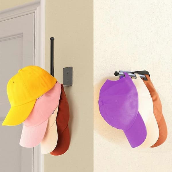 2-pack hattställ för basebollkepsar, hattorganisatör i rostfritt stål