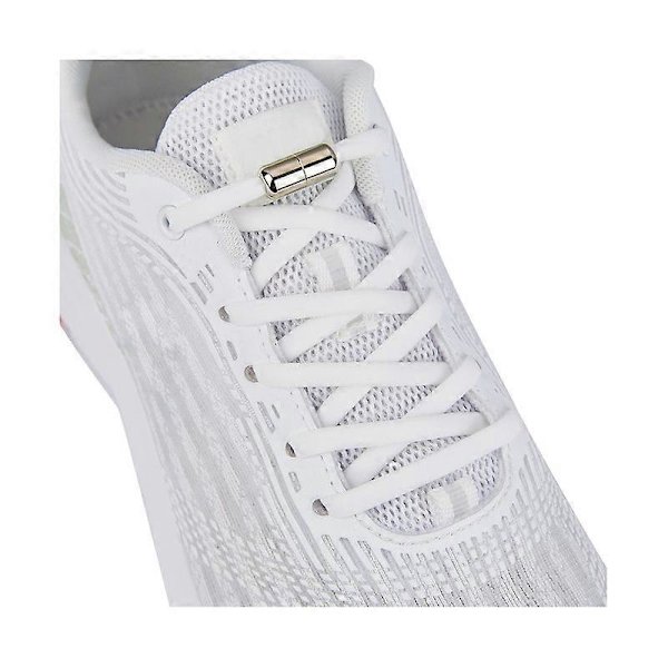 Elastiska sneakers med elastiska skosnören utan knytning