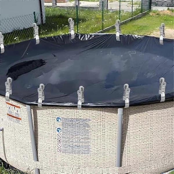 30 st Poolskyddsklämmor Vindskydd Poolskyddsklämmor Pool Vindtäta Klämmor för Ovanmarkspooler