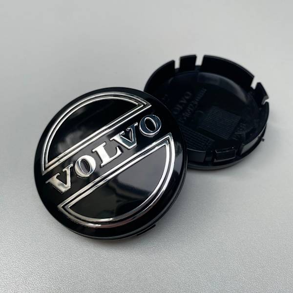 4 st 64 mm navkapslar för Volvo C70 S60 V60 V70 S80 XC90, hjulnav, navkapselskydd