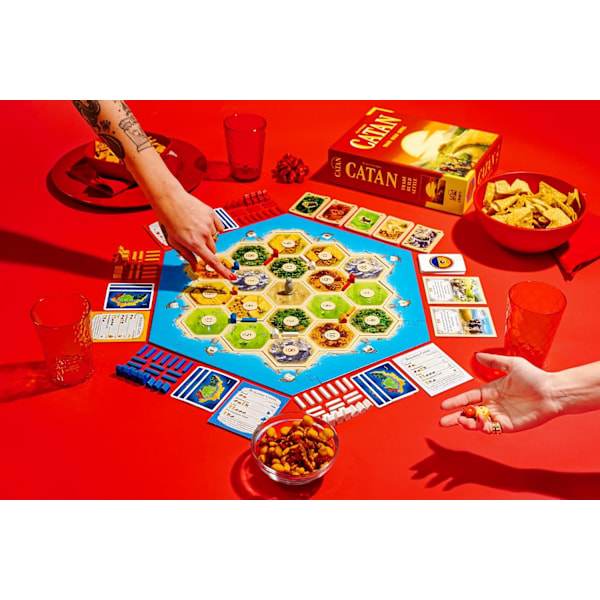 Catan Studios | Catan | Brädspel | Ålder 10+ | 3-4 Spelare | 60 Minuters Spelstid