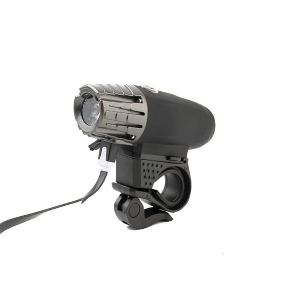 Cykel USB Laddningsbar Framlampa Set Säkerhet Groda Framlampa